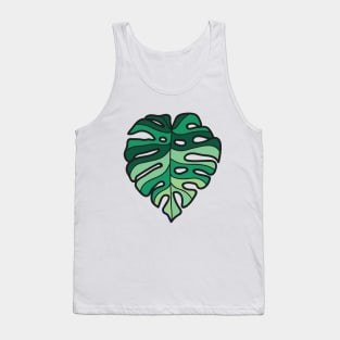 Monstera Leaf Tank Top